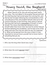 Load image into Gallery viewer, Warrior Notes Homeschooling: Grade Three | Bible: Book One