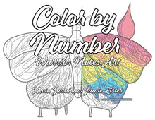 Load image into Gallery viewer, Color by Numbers | Warrior Notes: Art