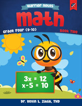 Load image into Gallery viewer, Warrior Notes Homeschooling: Grade Four | Math Book 2