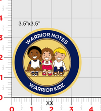 Load image into Gallery viewer, Warrior Notes: Kidz- Patch
