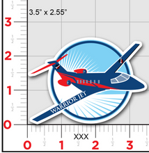 Load image into Gallery viewer, Warrior Notes Jet- Patch