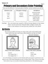 Load image into Gallery viewer, Warrior Notes Homeschooling: Grade Three | Art: Book Two