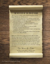 Load image into Gallery viewer, Mystery Of The Power Words: The Words that the devil Fears and Christians Should Use Often- Study Guide