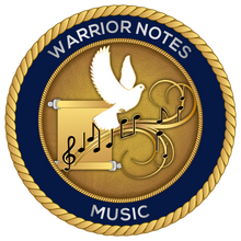 Load image into Gallery viewer, Warrior Notes: Music - Patch