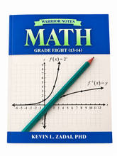 Load image into Gallery viewer, Warrior Notes Homeschooling : Grade Eight  | Math
