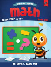 Load image into Gallery viewer, Warrior Notes Homeschooling: Grade Four | Math Book 1
