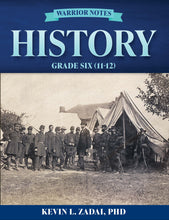 Load image into Gallery viewer, Warrior Notes Homeschooling: Grade Six | History Book
