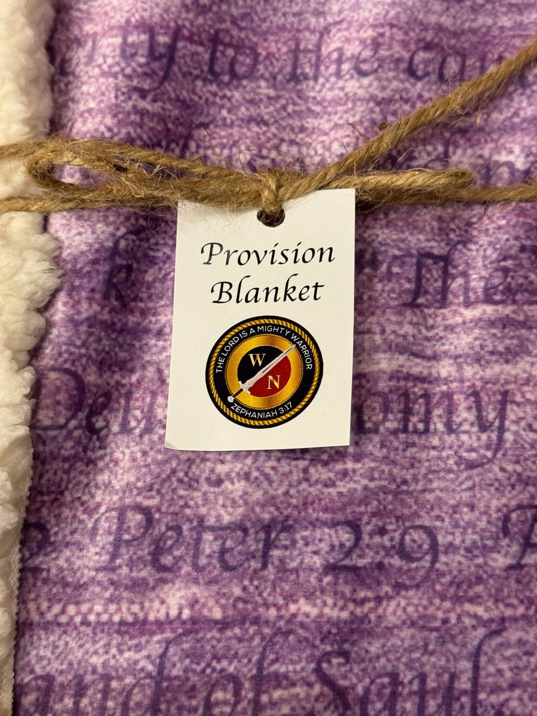 Warrior Notes | Blanket: Supernatural Provision