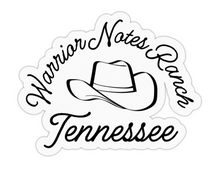 Load image into Gallery viewer, Warrior Notes: Ranch | Die- Cut Sticker
