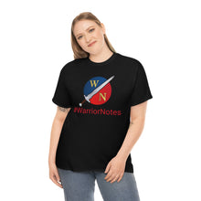 Load image into Gallery viewer, Warrior Notes: #WarriorNotes-  Unisex Heavy Cotton Tee
