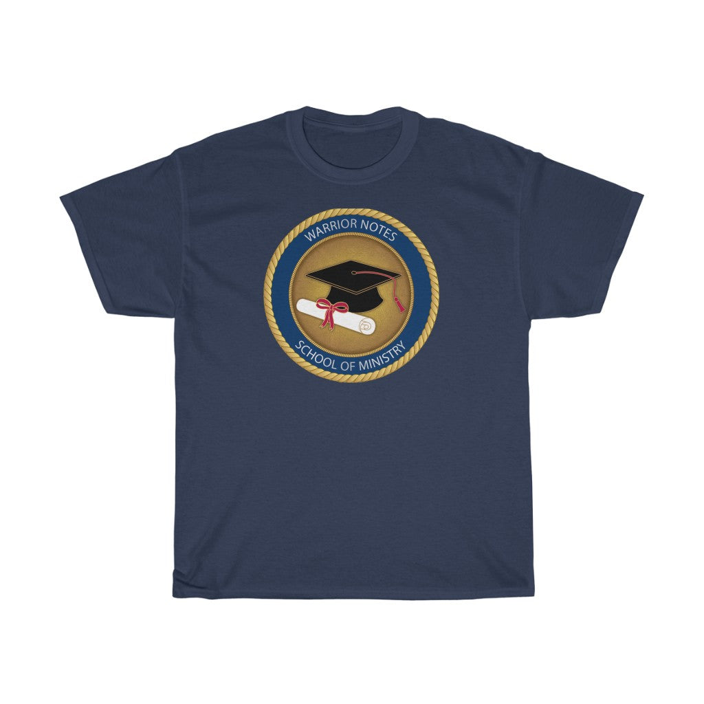 Warrior Notes: School of Ministry -Unisex Heavy Cotton Tee