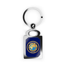 Load image into Gallery viewer, Warrior Notes: Prayer Nations _ Psalm 24:1 -Rectangle Keyring
