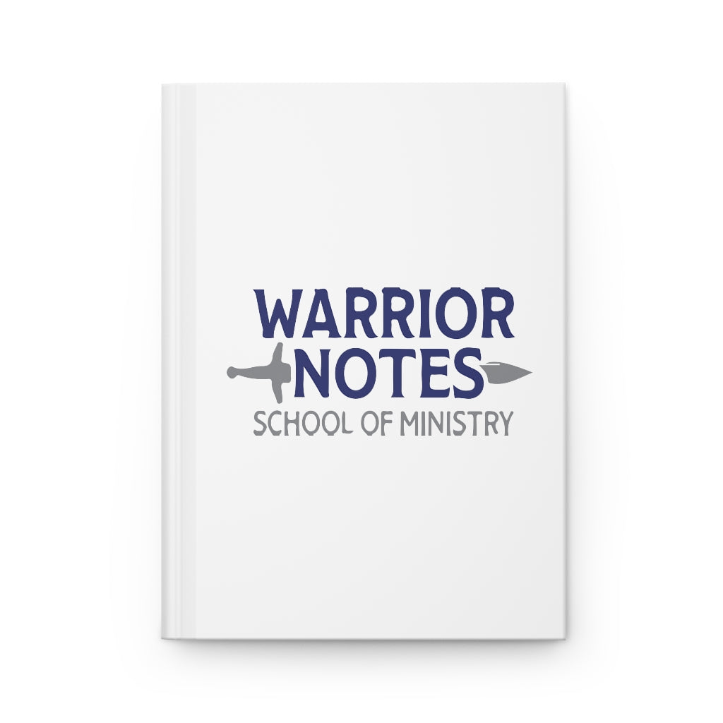 Warrior Notes: School of Ministry_Logo -Hardcover Journal Matte