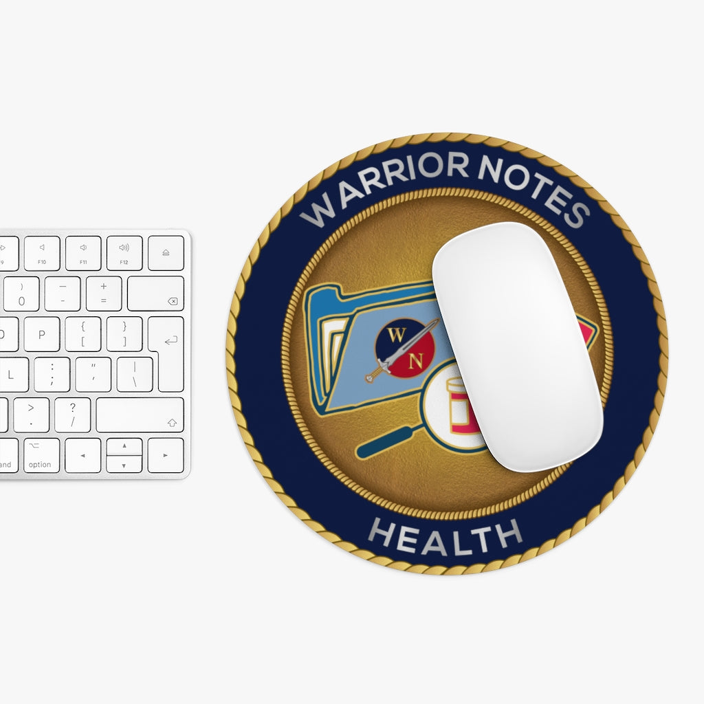 Warrior Notes: Health -Mousepad