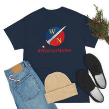 Load image into Gallery viewer, Warrior Notes: #WarriorNotes-  Unisex Heavy Cotton Tee
