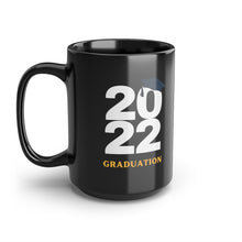 Load image into Gallery viewer, Warrior Notes: Alumni _2022 Graduation Mug -Black Mug, 15oz
