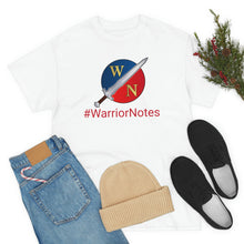 Load image into Gallery viewer, Warrior Notes: #WarriorNotes-  Unisex Heavy Cotton Tee
