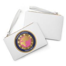 Load image into Gallery viewer, Warrior Notes: Prayer Nations_ Isaiah 66:8- Clutch Bag
