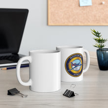 Load image into Gallery viewer, Warrior Notes: Jet_Ceramic Mug 11oz
