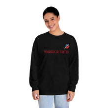 Load image into Gallery viewer, Warrior Notes: Unisex Classic Long Sleeve T-Shirt
