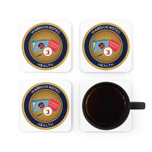 Load image into Gallery viewer, Warrior Notes: Health -Cork Back Coaster
