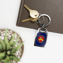 Load image into Gallery viewer, Warrior Notes: Partners -Rectangle Keyring
