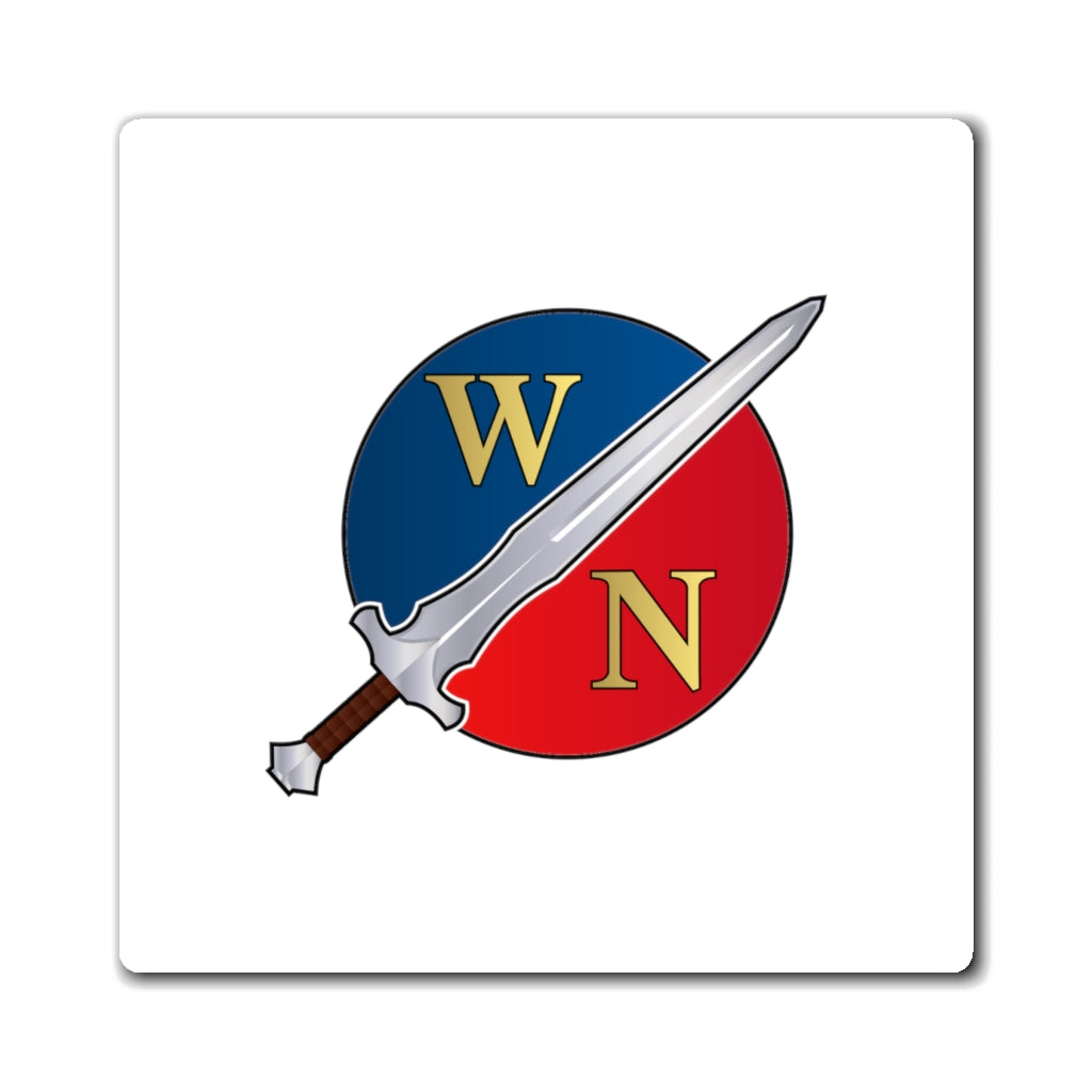 Warrior Notes: Logo - Magnet