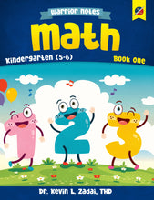 Load image into Gallery viewer, Warrior Notes Homeschooling: Kindergarten_Math: Book One
