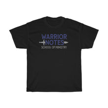 Load image into Gallery viewer, Warrior Notes: School of Ministry_Sword-  Unisex Heavy Cotton Tee
