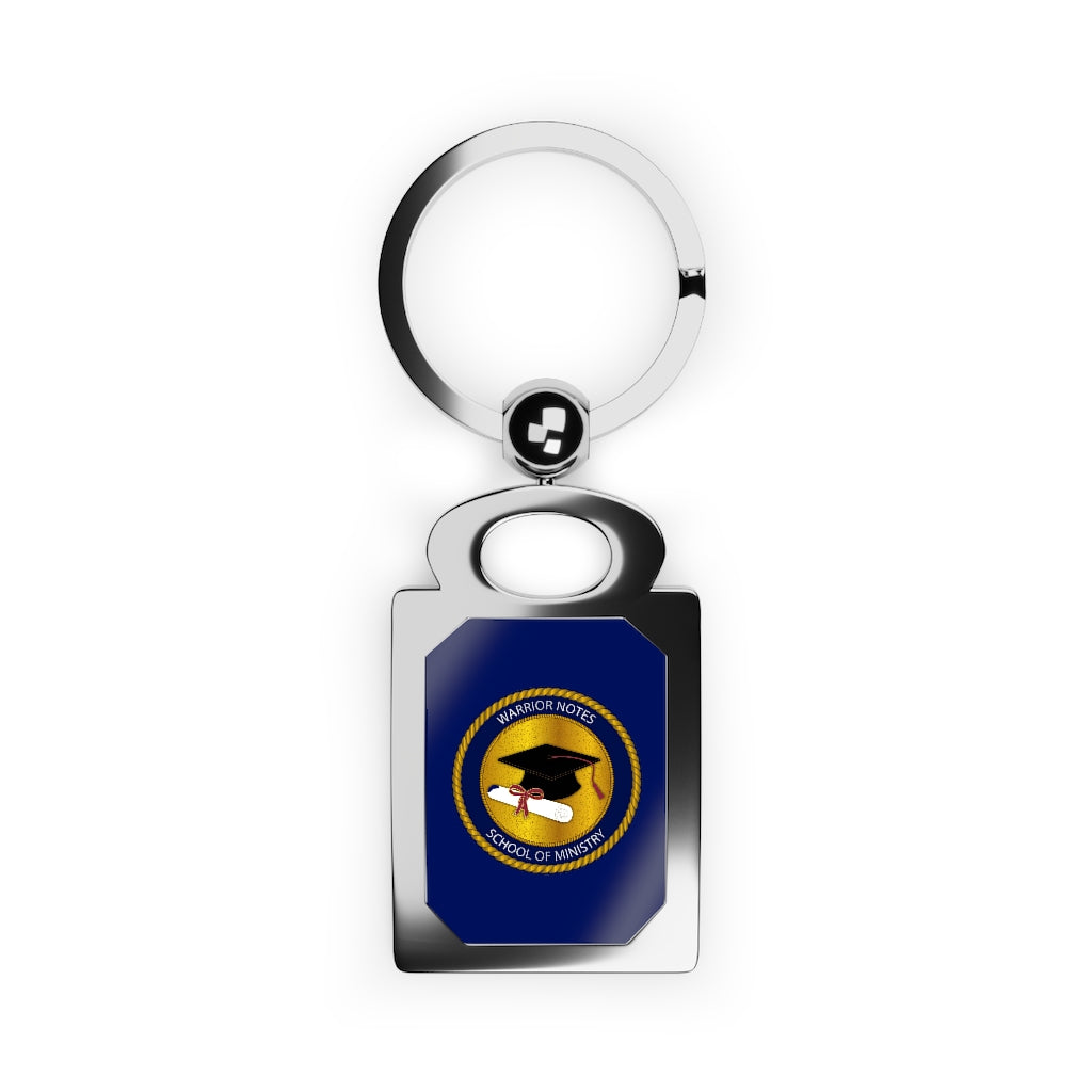 Warrior Notes: School of Ministry Rectangle Keyring