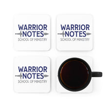 Load image into Gallery viewer, Warrior Notes: School of Ministry_Logo Teens -Cork Back Coaster
