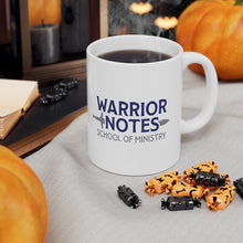 Load image into Gallery viewer, Warrior Notes: School of Ministry_Logo  _Ceramic Mug 11oz
