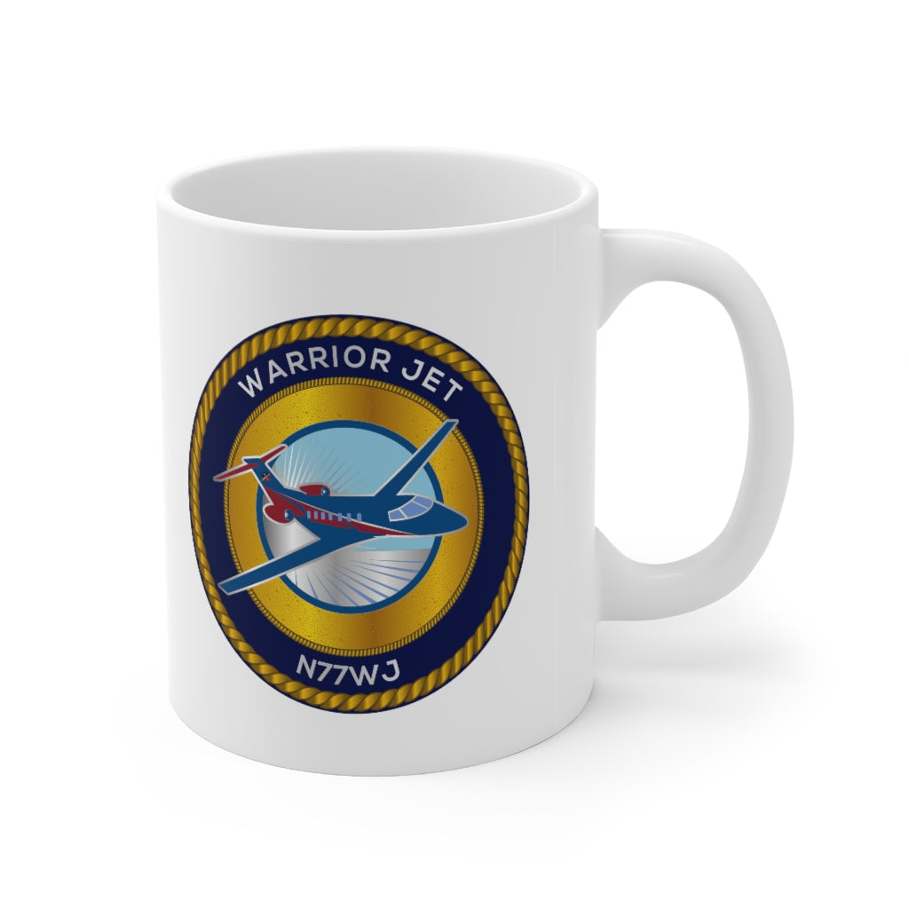 Warrior Notes: Jet_Ceramic Mug 11oz