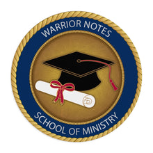 Load image into Gallery viewer, Warrior Notes: School of Ministry -Mousepad
