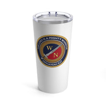 Load image into Gallery viewer, Warrior Notes: Zephaniah 3:17 - Tumbler 20oz
