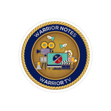 Load image into Gallery viewer, Warrior Notes: TV -Transparent Outdoor Stickers, Die-Cut, 1pcs
