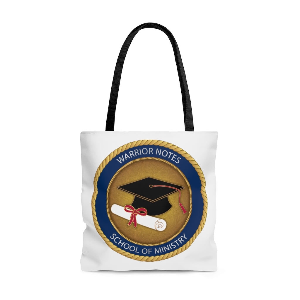 Warrior Notes: School of Ministry- Tote Bag
