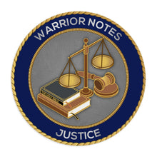 Load image into Gallery viewer, Warrior Notes: Justice -Mousepad
